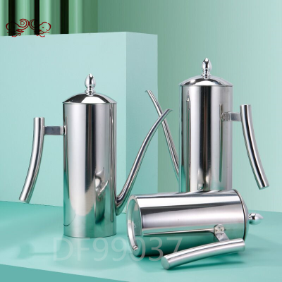 Oiler Stainless Steel Oiler Stainless Steel Kettle Stainless Steel Kettle Oil Bottle Hotel Supplies Kitchen Restaurant