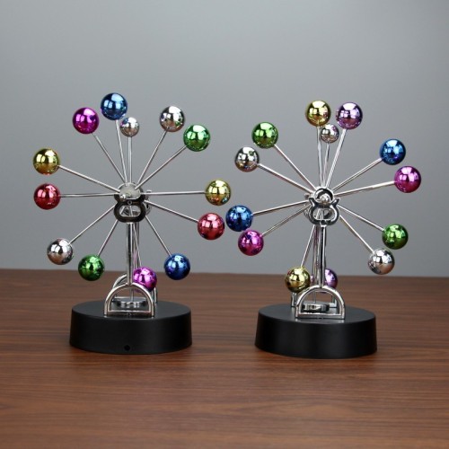 colorful ball ferris wheel permanent motion instrument no wiggler celestial model home decoration magnetic ornaments