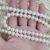 Natural Mini Small round Rice Grain Loose Pearl Clavicle Necklace Semi-Finished DIY Bracelet Necklace Material with Holes Scattered Beads