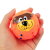 Vinyl Sounding Dog Face Ball Love Flying Cat Colorful Pet Dog Training Toy Ball Vinyl Pet Ball Toy