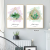 Pink Pineapple Decorative Painting Modern Plant Hallway Oil Painting Stairs Aisle Corridor Canvas Painting Master Bedroom Hanging Painting
