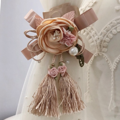 northern european curtain buckle strap magnet creative cute gauze curtain buckle light luxury a pair of loose buckle flower curtain clips