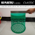 new arrival trash can large size round dustbin hollow design household waste basket rubbish can cheap price waste can