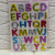 Colorful English Letters Numbers plus minus Stickers 3D  Gift Reward Stickers for Elementary School Students