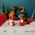 Zakka Grocery Resin Crafts Small Ornaments Creative Santa Claus Christmas Gift Home Decorations