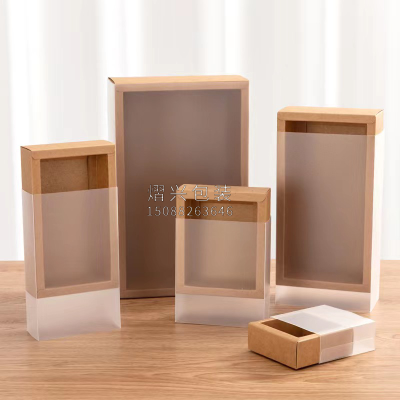New Baking Box Chocolate Strawberry Gift Box Jiugongge Transparent to-Go Box Afternoon Tea Dessert Box
