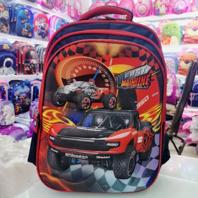 Schoolbag Backpack Cartoon Bag Backpack 3D Bag Children 'S Bags School Bag Gift Bag Trolley Schoolbag