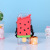 Korean Style Cute Ice Cream Cup Girly Love Cup Cartoon Strap Portable Water Cup Children's Creative Trendy Plastic Cup