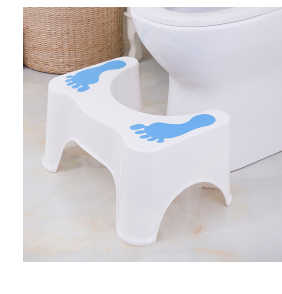 Children's Ottoman Baby Foot Stool Plastic Hand Washing Step Foot Stool Non-Slip Footstool Stand Stool