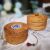 Rattan Storage Small Box with Lid Hand-Woven Needlework Jewelry Box Storage Basket