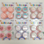 Cake Paper Suction Card Packaging 11cm 100 Pcs/Card High Temperature Resistance Cake Paper Support