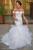 2021 European and American Foreign Trade Cross-Border Wedding Dress Amazon Wish Sexy Lace Wedding Dress