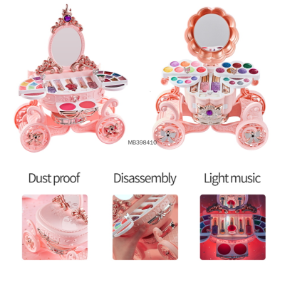 Children's Cosmetics Set Makeup Simulation Play House Little Girl Cosmetic Case Princess Nail Toys