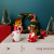 Zakka Grocery Resin Crafts Small Ornaments Creative Santa Claus Christmas Gift Home Decorations