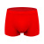 Purified Cotton Men's Underwear plus Size Fat Guy Boxers Breathable 3D Traceless Sexy Youth Cotton Red Boxers