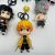 Anime Peripheral 6 Models Kimetsu No Yaiba Creative Key Ring Internet Celebrity Pendant Ornament Handmade Toy Toys Wholesale