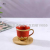 Foreign Trade in Stock Ceramic Cup Teacup Water Cup Mug Dish Foreign Trade New