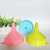 Candy Color Funnel Oil Leakage Small Funnel Kitchen Supplies Two Yuan Small Supplies
