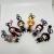 Anime Peripheral 6 Models Kimetsu No Yaiba Creative Key Ring Internet Celebrity Pendant Ornament Handmade Toy Toys Wholesale