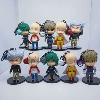 5 Models One Punch Man Q Version Saitama Dragon Roll JEROS Hand-Made Toy Anime Pendant Gashapon Machine Doll