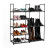 Cross-Border Wholesale Dustproof Storage Storage Rack Dormitory Iron Shoe Cabinet Multi-Layer Non-Woven Fabric Door Household Simple Shoe Rack