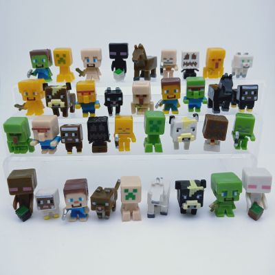 12346 Generation World 36 Building Blocks Game Model Doll Cake Landscape Decoration Ornaments Capsule Toy Crane Machine