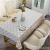 Light Luxury Golden Tablecloth Waterproof and Oil-Proof Disposable Anti-Scald Home Tablecloth European Style Table Mat