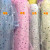 Colorful Plum Stamping Mesh Sheer Yarn Girl's Dress Stage Wear Performance Wear Ornament Yarn Fabric