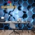 3D Mural Industrial Style Three-Dimensional Geometric Figure Visual Effect 5D Wallpaper Background Wall Wallpaper