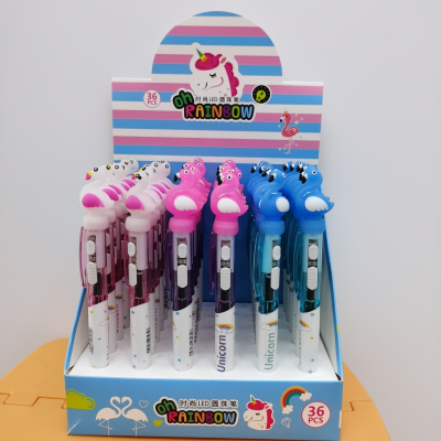 Flamingo Shape Cigarette Rack Pusher Ballpoint Pen Display Box Packaging Foreign Trade Wholesale