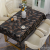 Light Luxury Golden Tablecloth Waterproof and Oil-Proof Disposable Anti-Scald Home Tablecloth European Style Table Mat