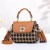 Fashion handbag Chessboard Pattern Trendy Women's Bags Shoulder Handbag Messenger Bag Factory Wholesale 15078