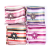 Fennysun Top-Selling Product Fashion Boutique 60 X60 Small Square Towel Satin Silk Silk Scarf Hair Band with Simple Stripes
