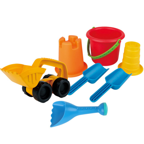[genuine authorization] 7-piece set of german monster sand digging cart beach toys one-piece batch delivery large quantity discount