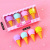 Candy Color Eraser Eraser Simulation Dessert Eraser Three-Dimensional Detachable Assembly Cute Boxed Eraser Wholesale
