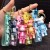 Soft Rubber Silicone Acrylic Keychain Magic Color Violent Bear Ornaments Cute Cartoon Bear Car Key Chain Doll