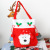 Christmas Gift Bag Gift Bag Christmas Decorations Red Flannel Christmas Candy Bag Children's Gifts