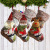 Large Sled Elderly Snowman Deer Christmas Stockings Christmas Decorations Children Gifts Gift Bag Candy Bag