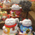 Le Meow Original 6-Inch Ceramic Fortune Cat Money Box Creative Birthday Gift Opening Hotel Decoration Wish a Fortune