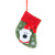 Christmas Little Socks Gift Bag Fur Ball Mouth Cloth with Snow Spots Little Socks Christmas Decorations Christmas Tree Pendant