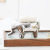 Nordic Ceramic Silver Drain Soap Box Bathroom Creative Cartoon Cute Soap Dish Elephant Light Luxury Soap Dish