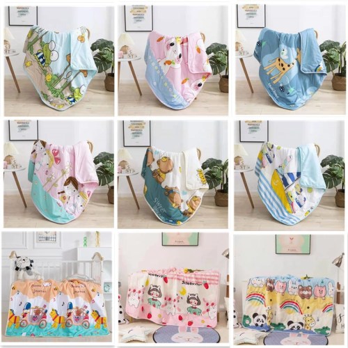 washed cotton children‘s children‘s summer cool quilt baby quilt kindergarten nap children‘s air conditioning is wholesale delivery
