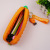 Solid Color Carrot-Shaped Pencil Case Cute Silicone Bubble Music Stationery Box Korean Simple Student Stationery Bag