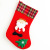 Christmas Stockings Gift Bag Plaid Lipstick Flannel Medium Christmas Stockings Christmas Decorations Christmas Tree Decoration