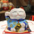 Le Meow Original 6-Inch Ceramic Fortune Cat Money Box Creative Birthday Gift Opening Hotel Decoration Wish a Fortune