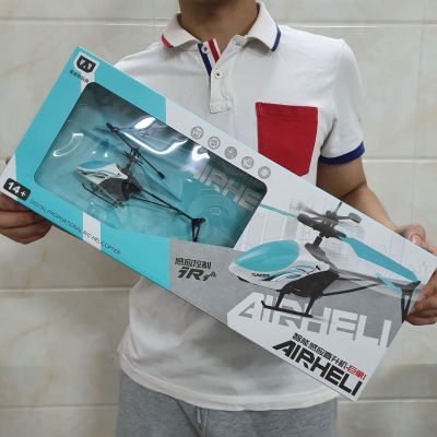 Children's Gesture Induction Remote Control Helicopter Gift Box Remote Control with Light Rechargeable Flying Toy Mechanism Gift
