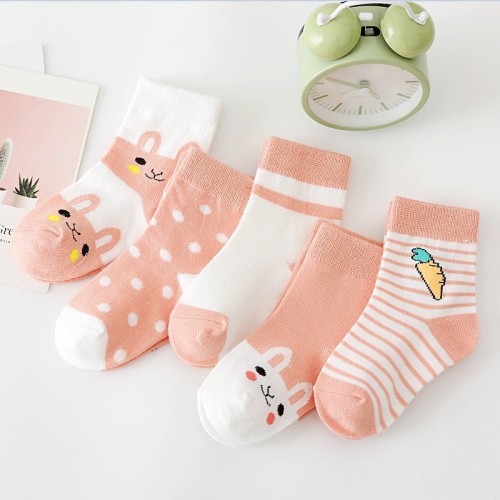 0-9 years old children‘s socks children‘s socks cotton spring and summer four seasons tube socks boy girl baby baby socks medium and large children‘s socks