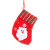 Christmas Little Socks Gift Bag Brushed Cloth Mouth Gilding Socks Christmas Decorations Christmas Tree Pendant