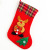 Christmas Stockings Gift Bag Plaid Lipstick Flannel Medium Christmas Stockings Christmas Decorations Christmas Tree Decoration