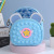 Map Five-Pointed Star Backpack Female Backpack Middle School Student Decompression Bubble Music Backpack New Backpack